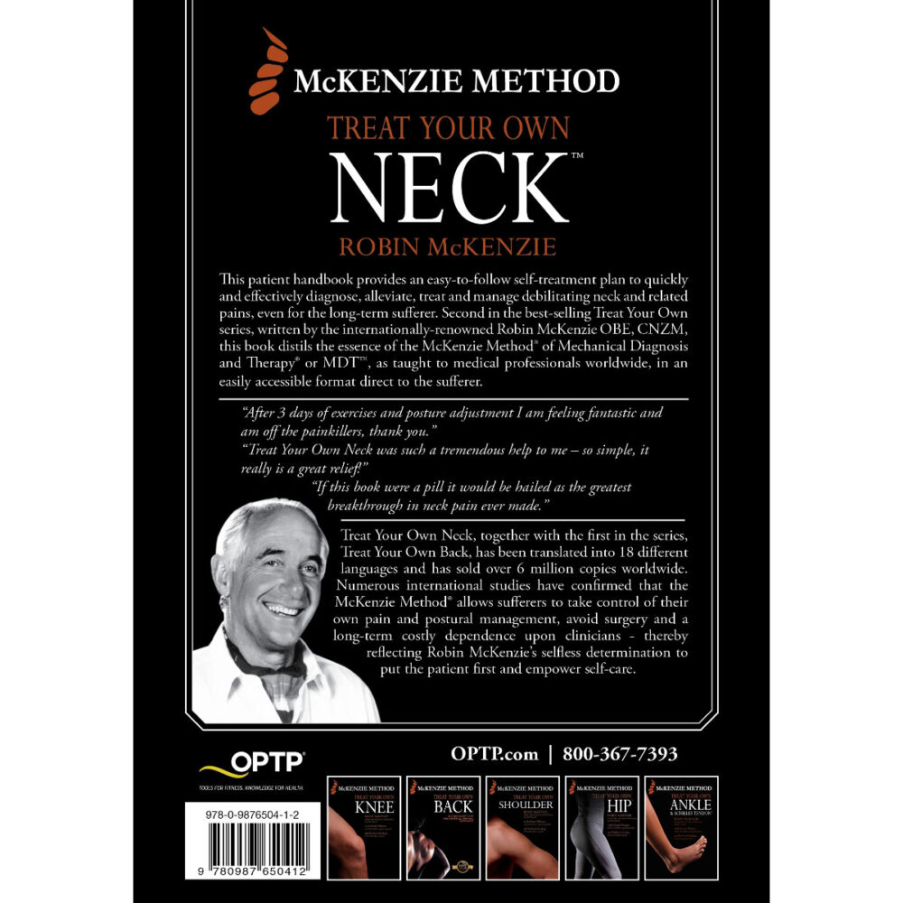 Treat Your Own Neck Book Canada