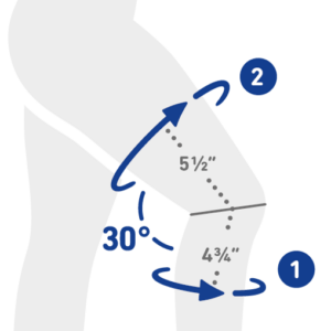 Bauerfeind Genutrain Knee Measurement Physio Store Canada