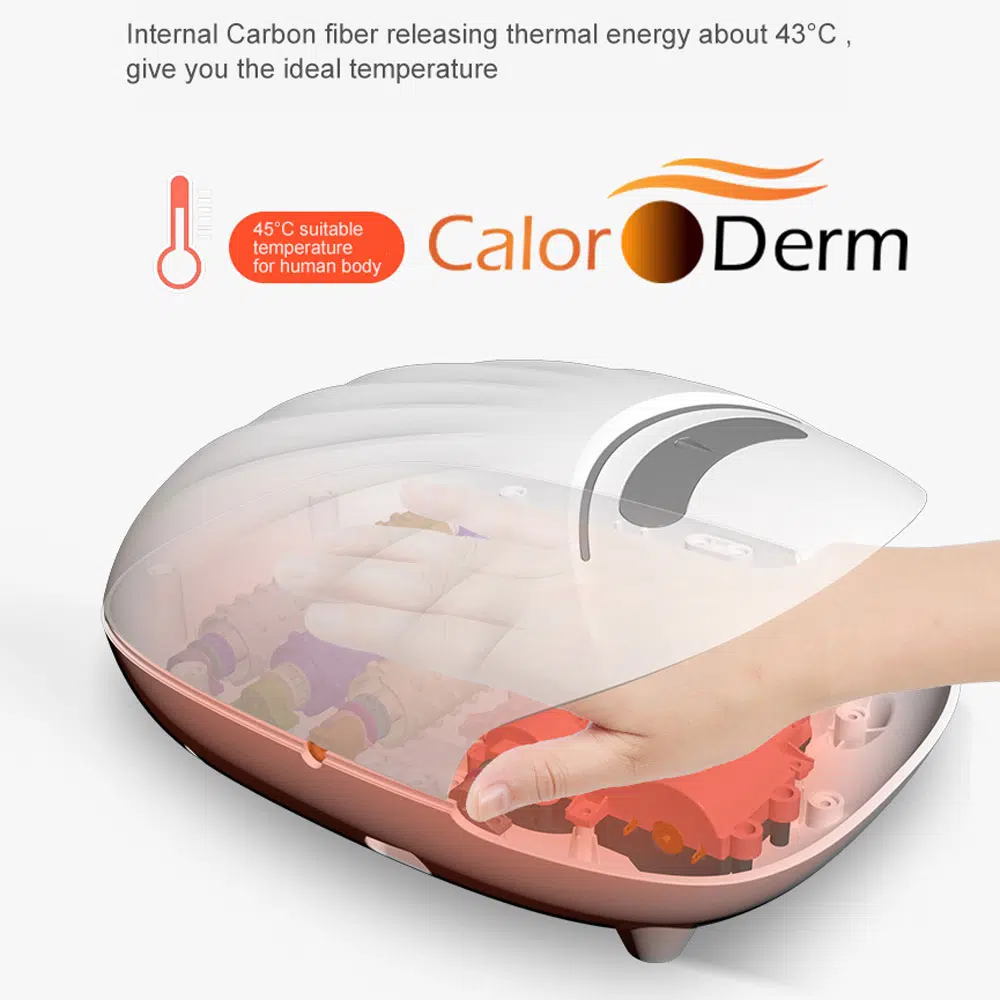 CalorDerm Professional Hand Palm Massager with Heat