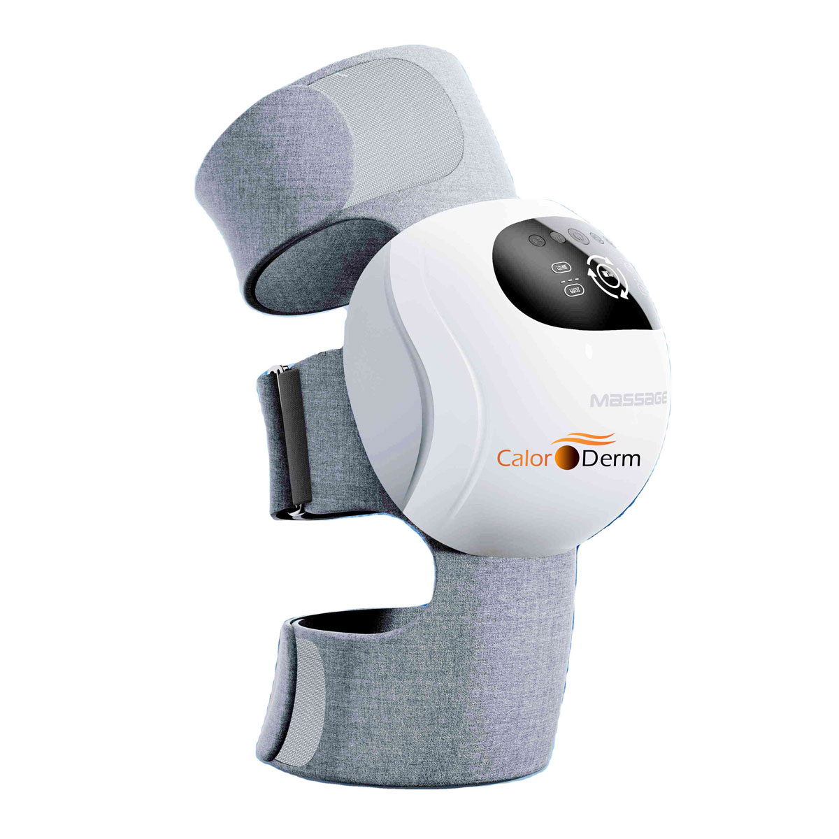 CalorDerm Knee Compression & Heat Massager - Cordless