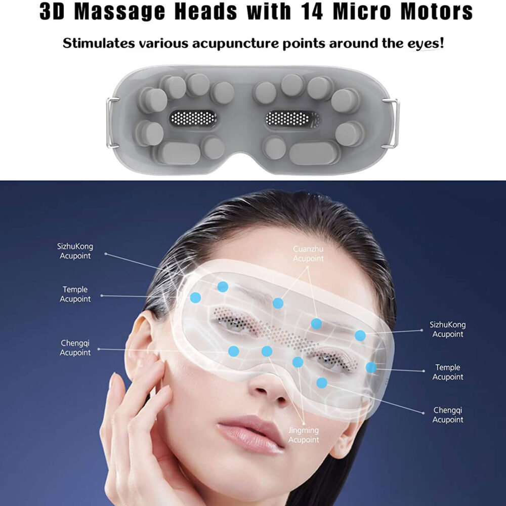 Calorderm eye massager heated