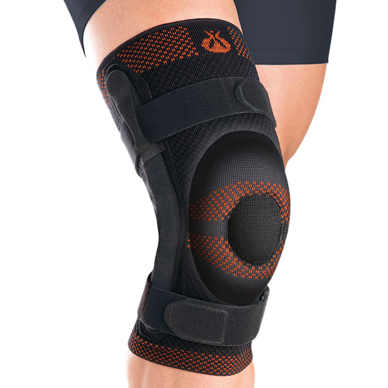 Bort Knee Brace with Open Patella, Silicone Ring Knee Bandage