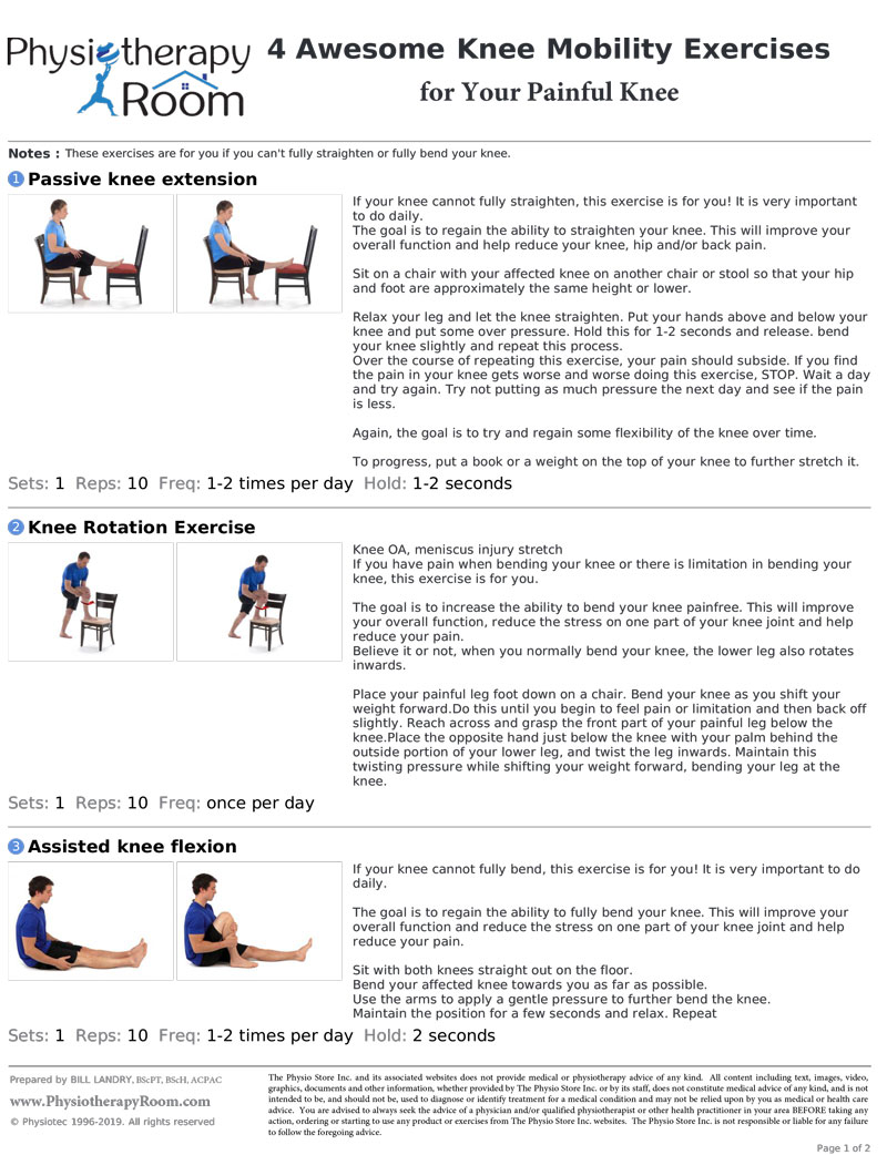 4 Awesome Knee Mobility Exercises   PDF