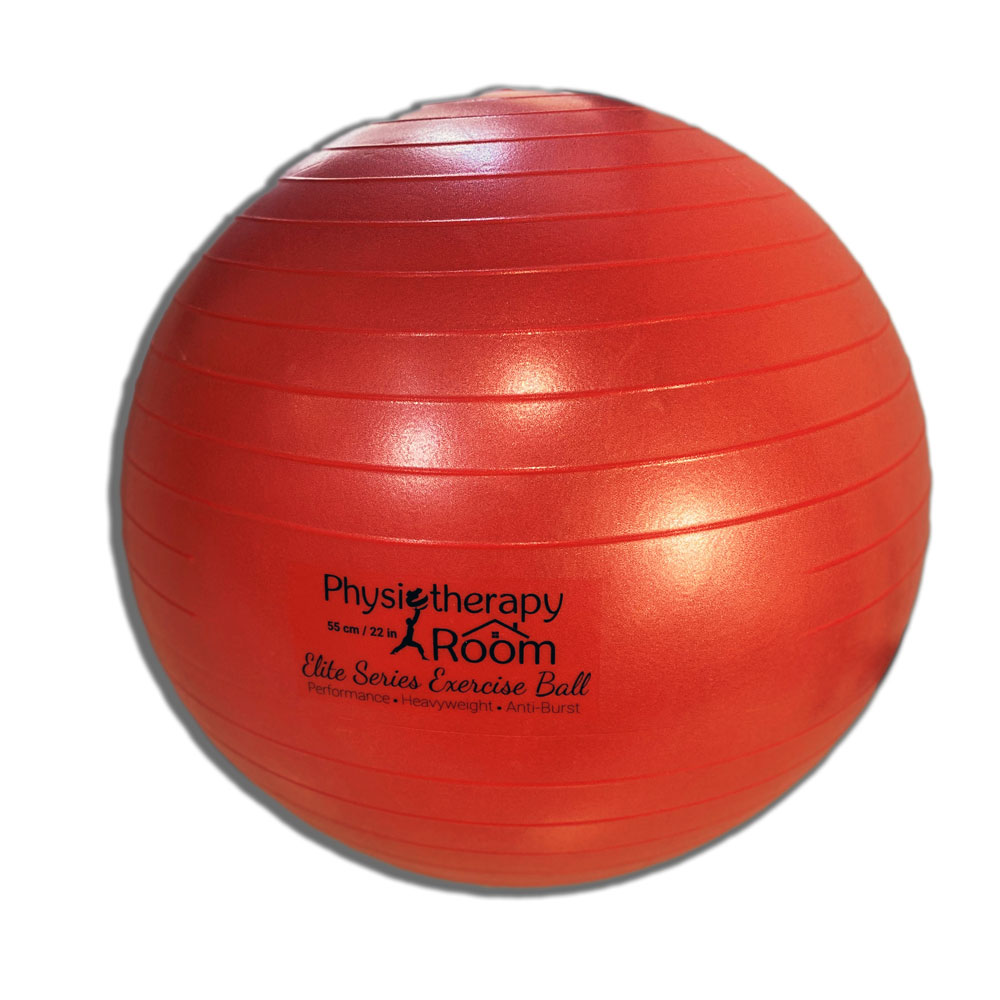 Physiotherapy Room Elite Series Burst Resistant 55 cm Red Exercise Ball
