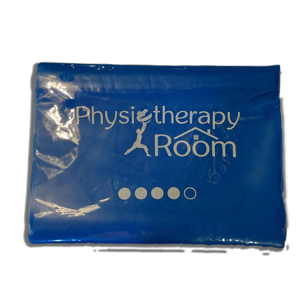 Physiotherapy Room Professional Heavy (Blue) 5 foot Exercise Band - Latex Free