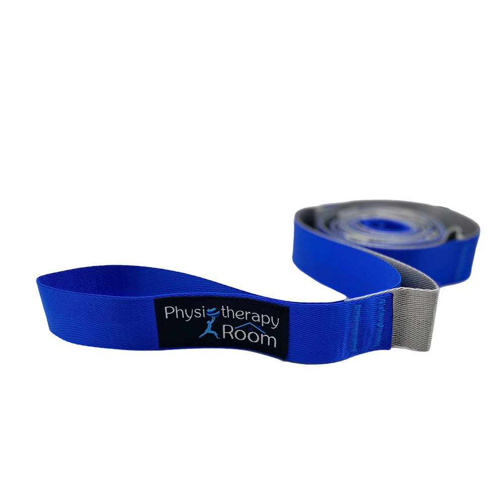 Physio Store Stretching Strap with Exercise Chart