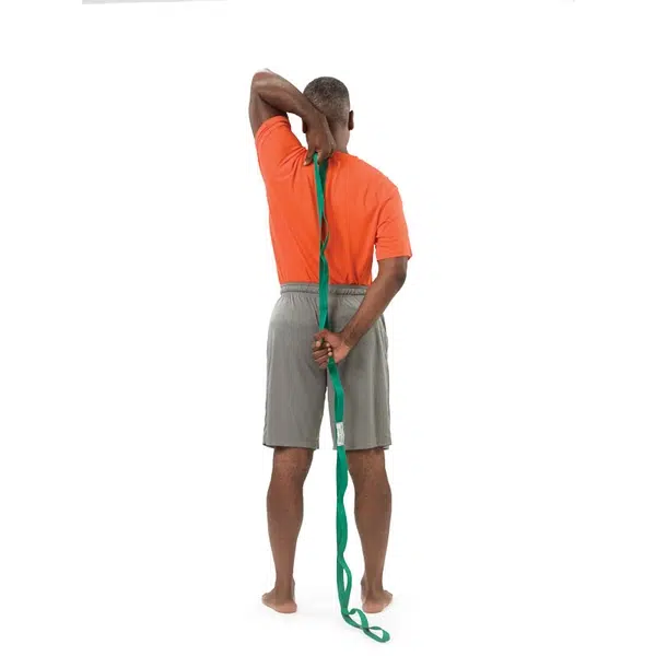 Frozen shoulder stretching with the OPTP Stretch out strap canada