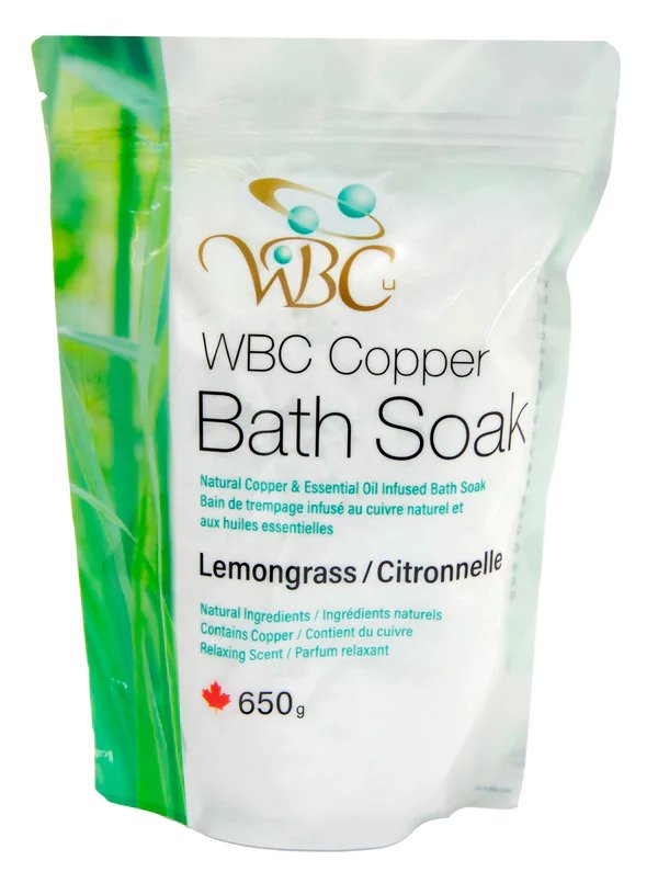 Worlds Best Cream Copper Bath Soak - Lemongrass