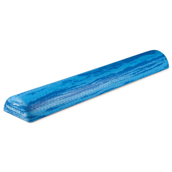 OPTP Pro-Roller Blue soft 36" x 3" Half Foam Roller