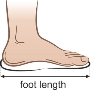 foot length measurment