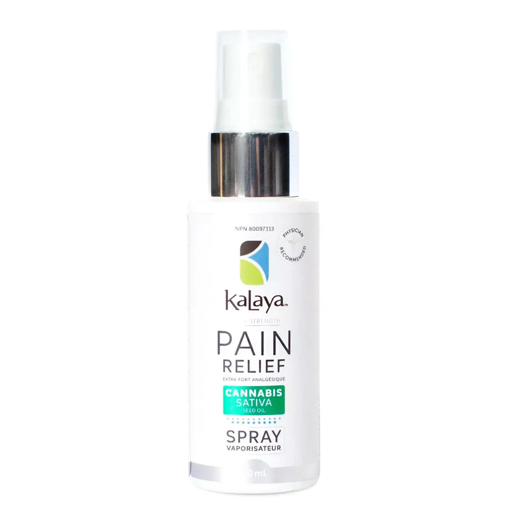Pain Relief Spray with Cannabis Sativa Seed Oil