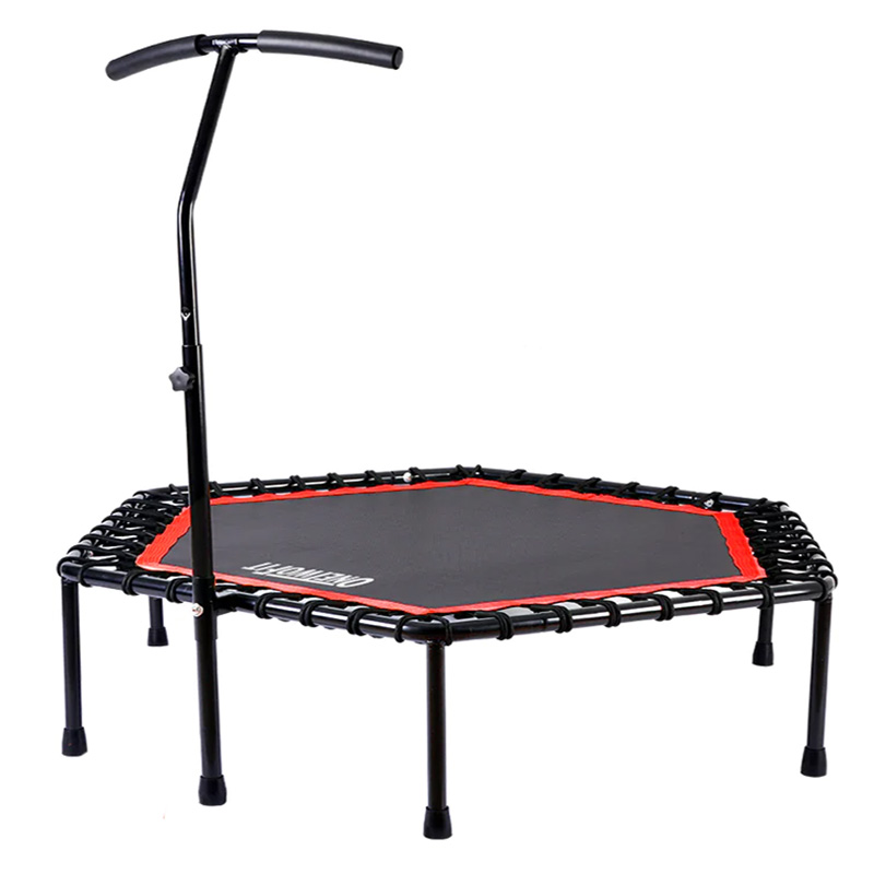 OneTwoFit Red 48" Silent Trampoline with handle Canada OT088