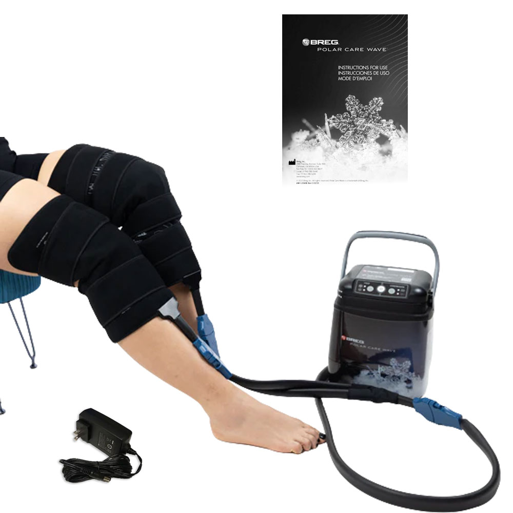 Breg Wave with Knee Cold Therapy and Compression System