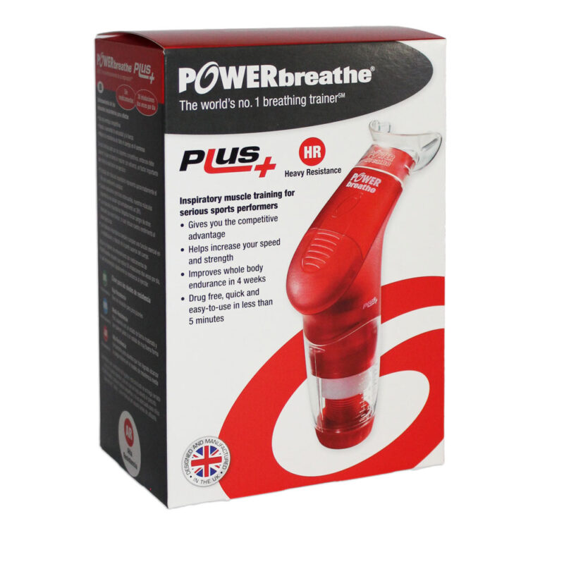 PowerBreathe Plus Heavy Resistance Packaging