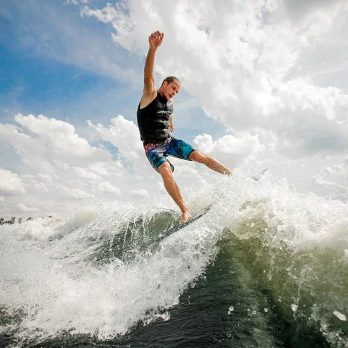 Fitterfirst Bongo Board wake surfing balance training