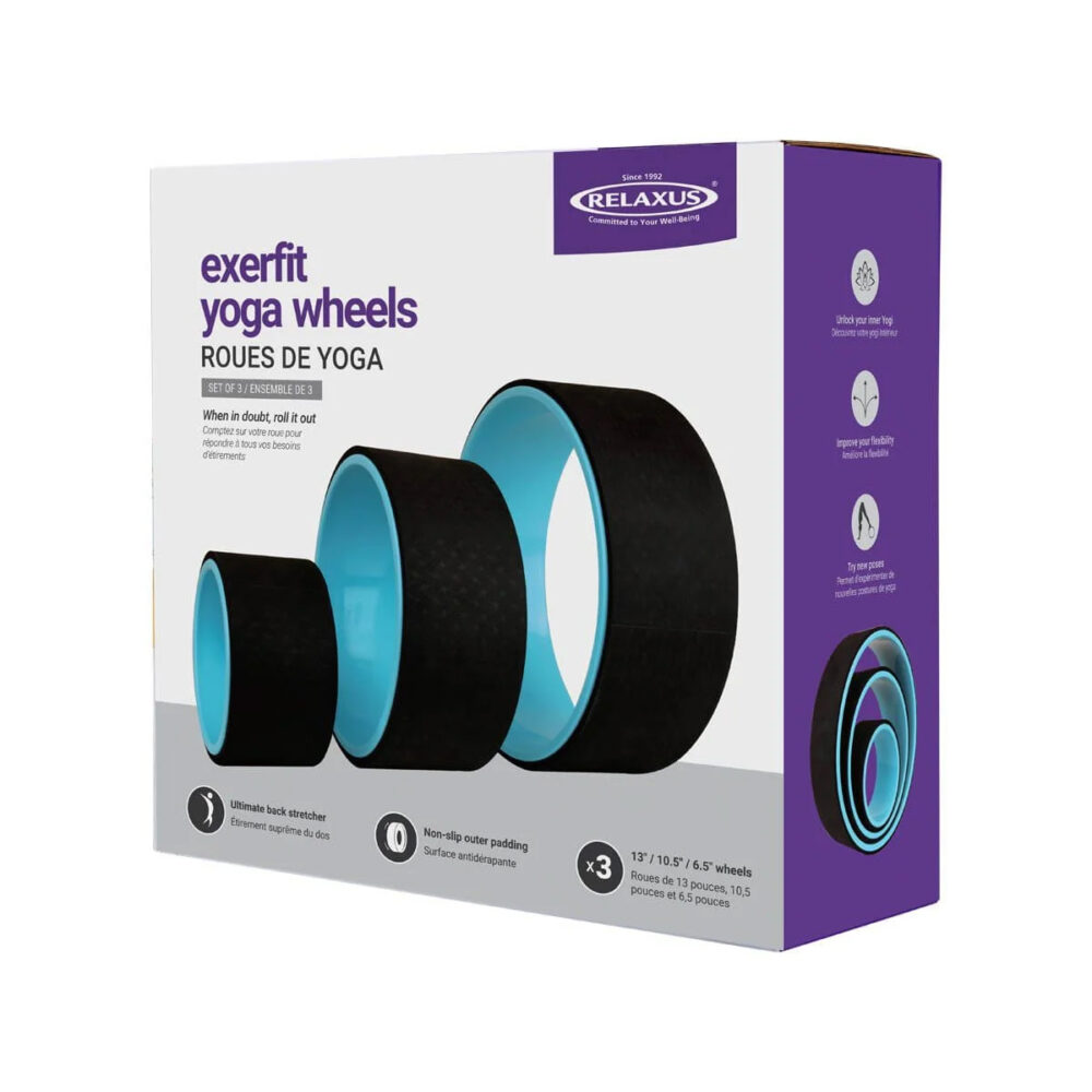 Relaxus Exerfit Yoga Wheels Physio Store London Ontario Canada