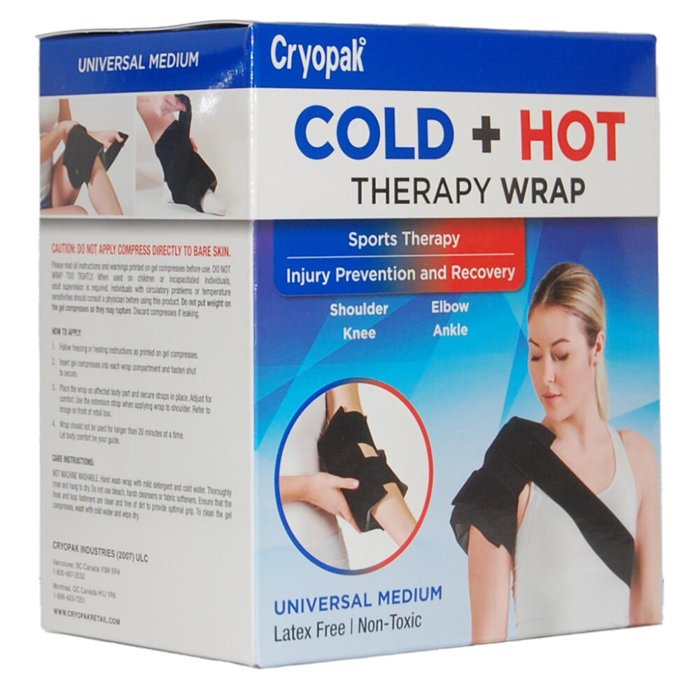 Cryopak Cold + Hot Therapy Wrap Universal Medium Canada FFHC87080