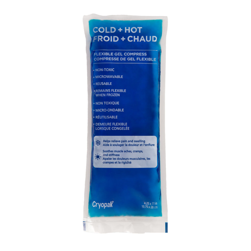 Cryopak Flexible Gel Compress 4.5 x 11 inch FHCC87072 Made in Canada