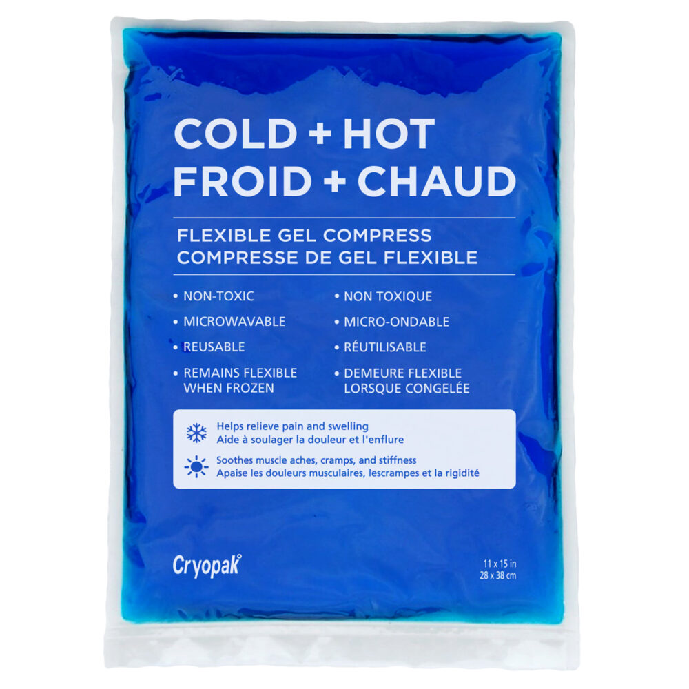 Cryopak Flexible Gel Compress 11 x 15 inch FHCC87075 Made in Canada