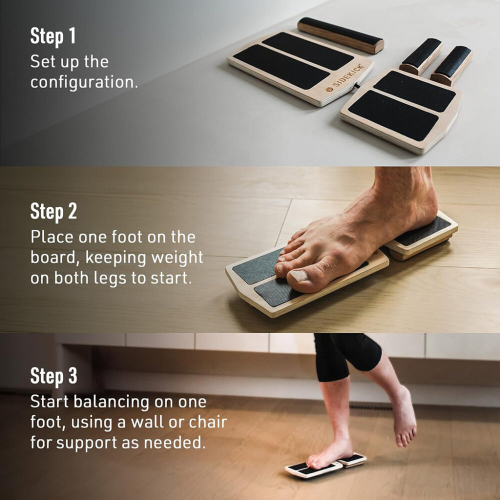 Sidekick Axisboard single leg balance board original how to use