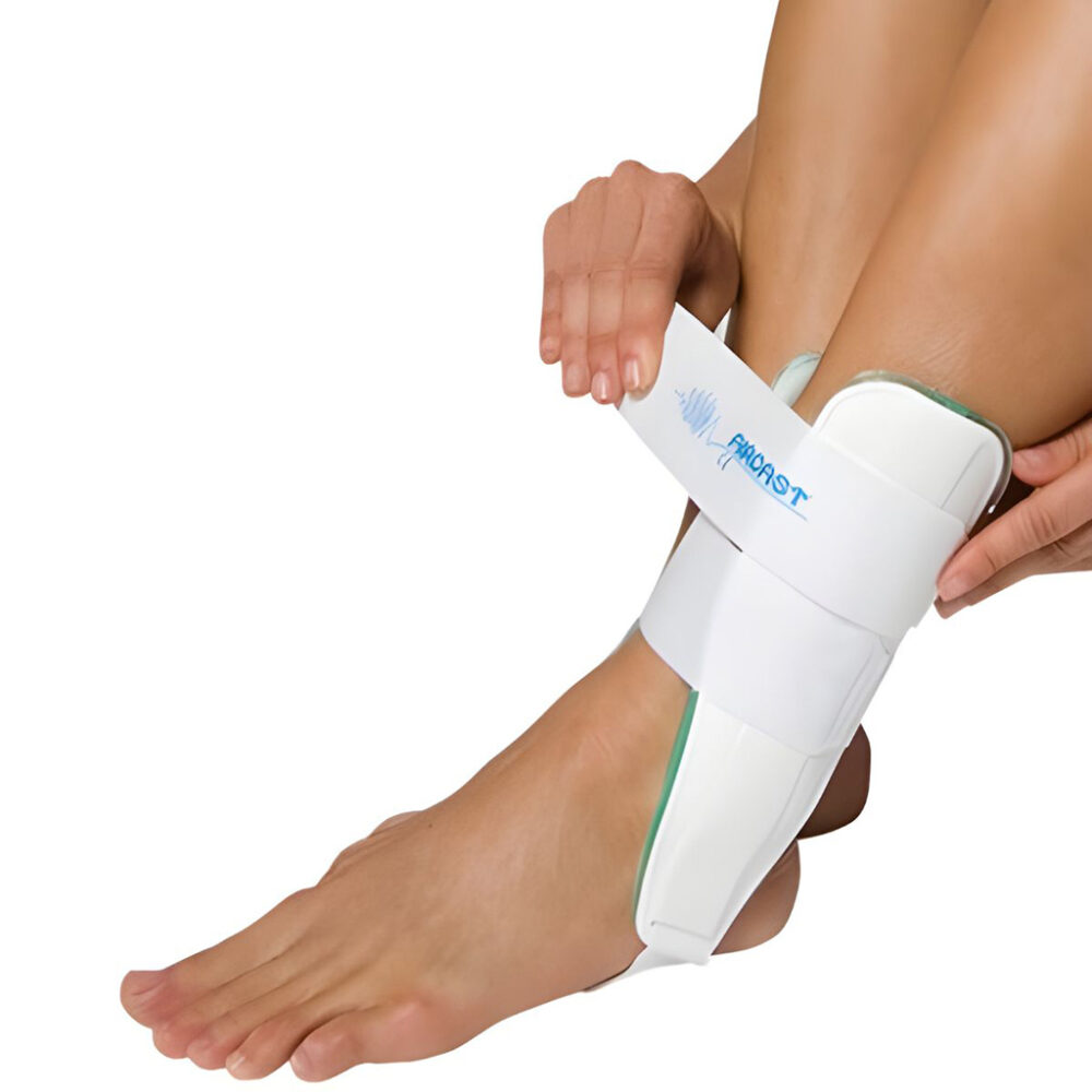 Aircast Amkle-Strirrup Ankle Brace for ankle aprain recovery