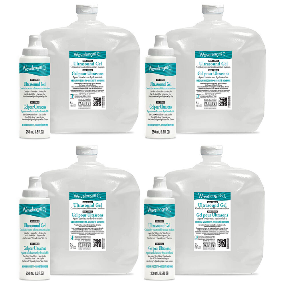 Wavelength CL Clear Ultrasound Gel 5 Liter Jug NTPB503X