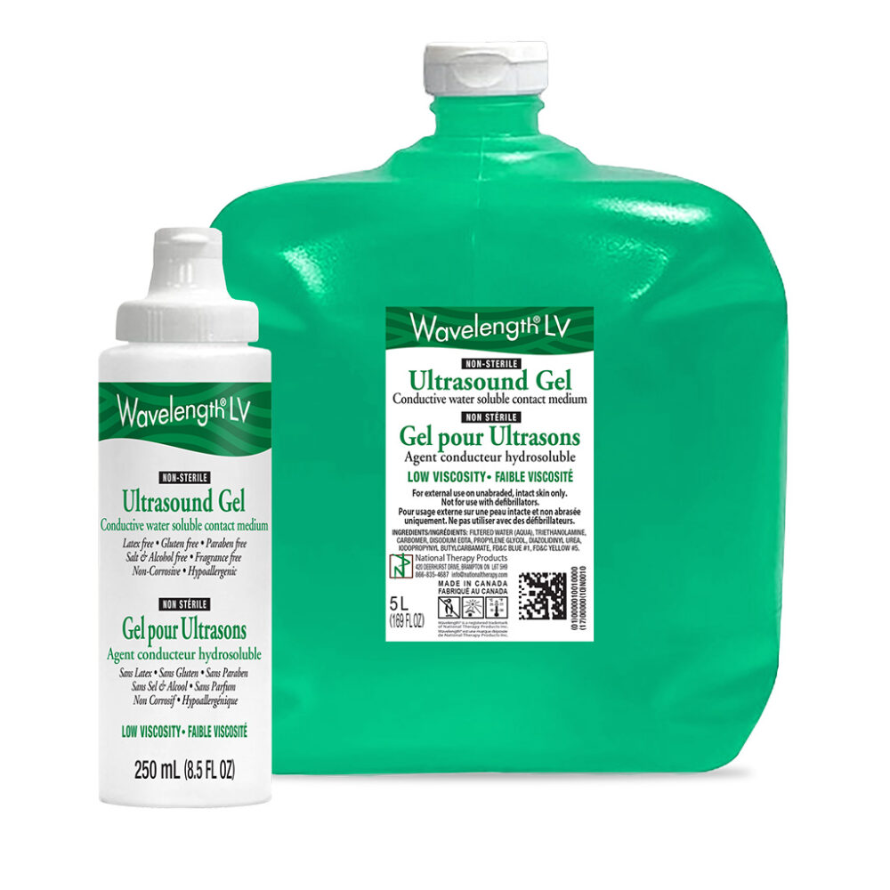 Wavelength Low Viscosity LV Ultrasound Gel 5L